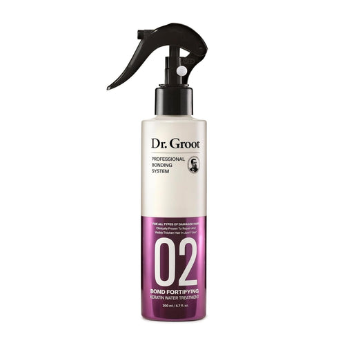 Bond Fortifying Keratin Treatment, Clinically Proven for Repair and Thickening of Dry, Thin, Damaged Hair - Hair Mask, Glass Hair Effect, Korean Professional Bonding System